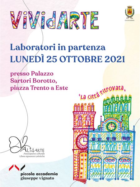 Piccola Accademia ViVidARTE: in partenza da lunedì 25 ottobre
