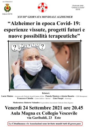 Alzheimer in epoca Covid-19 - venerdì 24 settembre 