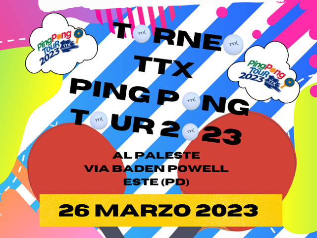 Torneo TTX "Ping Pong Tour" 2023