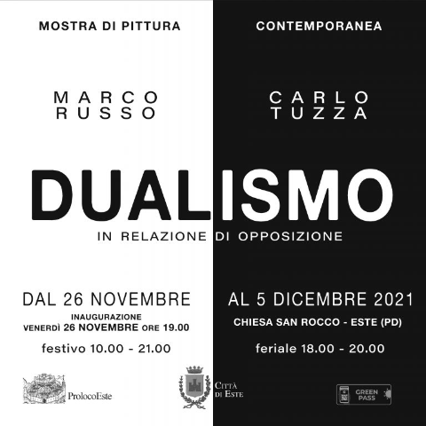 Dualismo: Marco Russo e Carlo Tuzza in mostra 