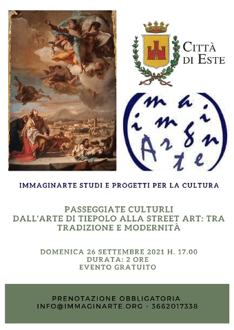 "Dall'arte di Giambattista Tiepolo alla Street Art: tra tradizione e modernità" - domenica 26 settembre