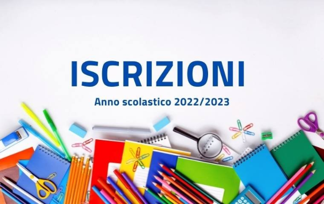 Servizi scolastici - iscrizioni a.s. 2022/2023