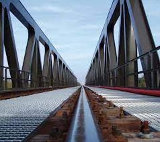 Lavori di sistemazione ponte ferroviario linea Mantova-Monselice