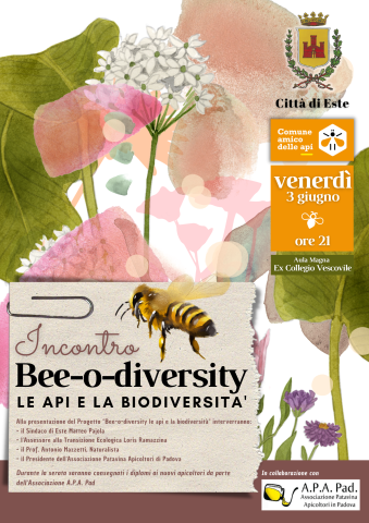 Incontro "Bee-o-diversity: le api e la biodiversità"
