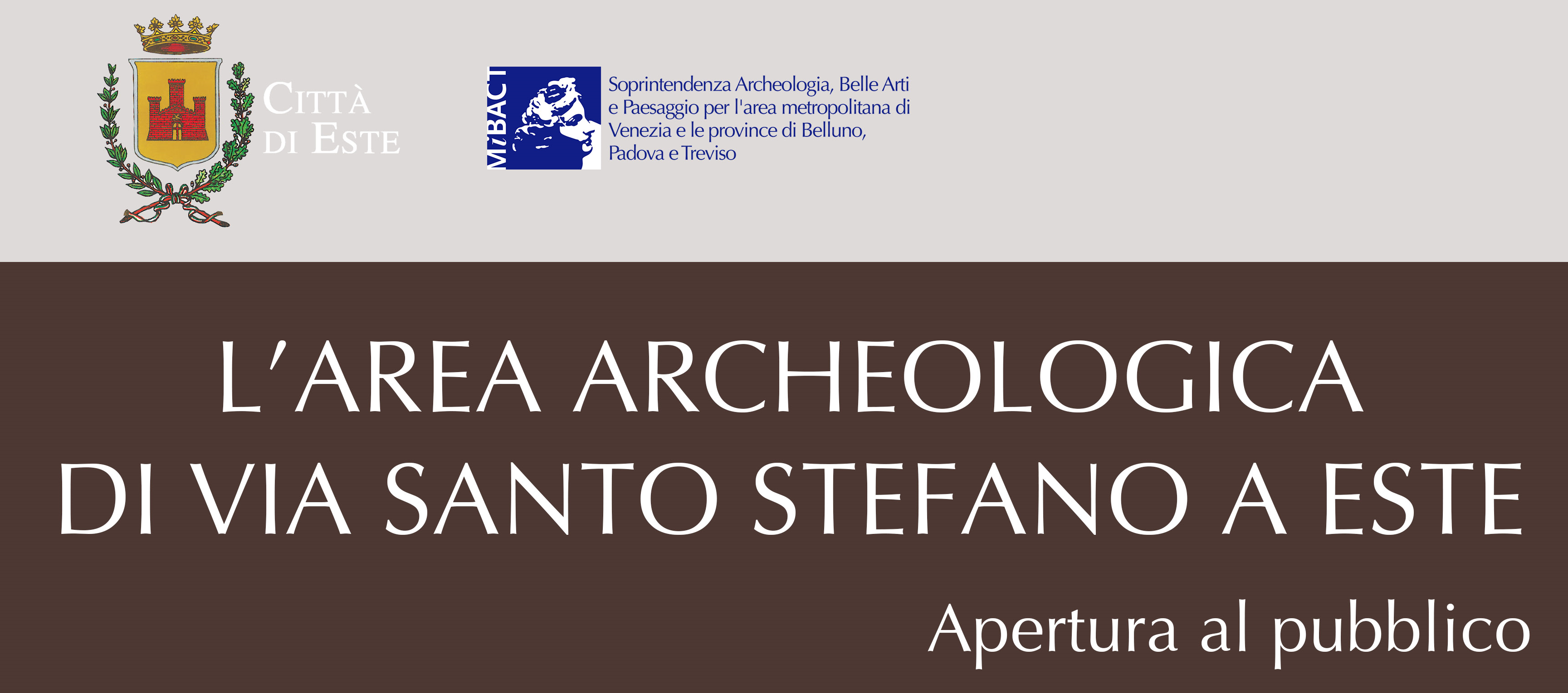 Area Archeologica di Via Santo Stefano - Apertura straordinaria venerdì 9 ottobre 2020